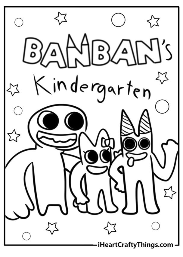 30 New Garten Of Banban Coloring Pages (100% Free To Print)