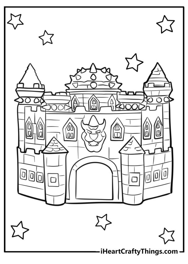 31 Bowser Coloring Pages (100% Free To Print)