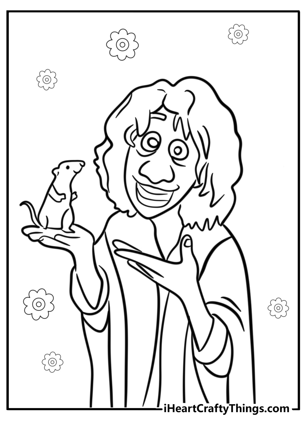 Bruno encanto coloring pages