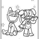 Cat nap coloring page poppy playtime