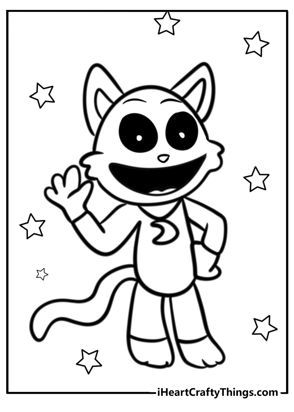 Catnap coloring sheets