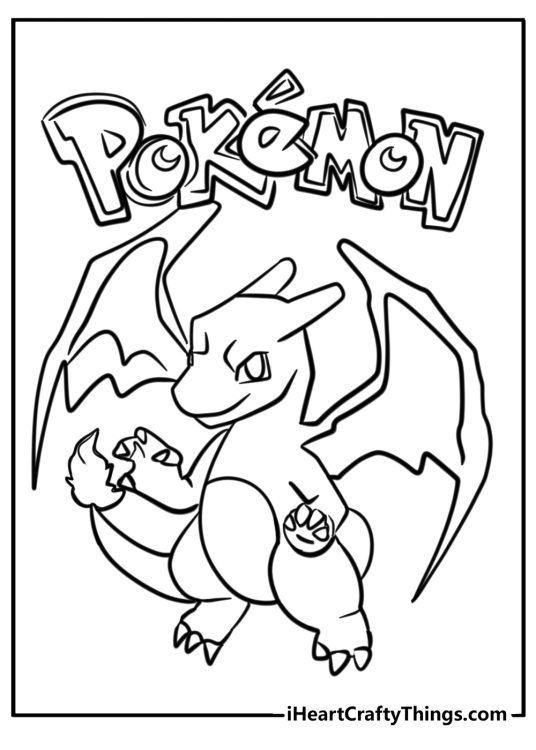 36 Charizard Coloring Pages