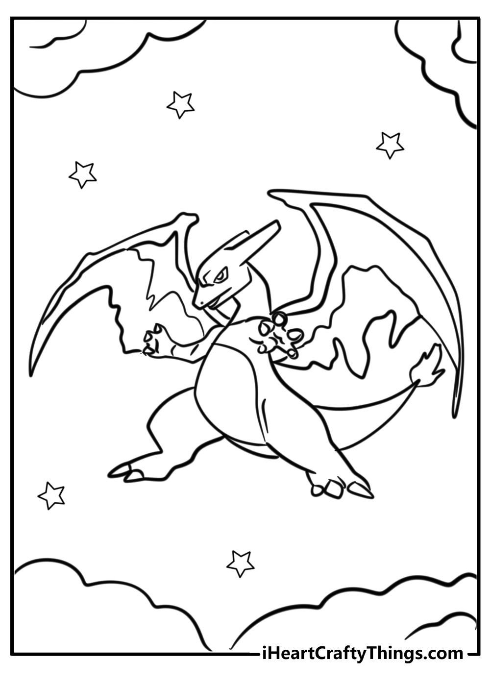 Charizard template