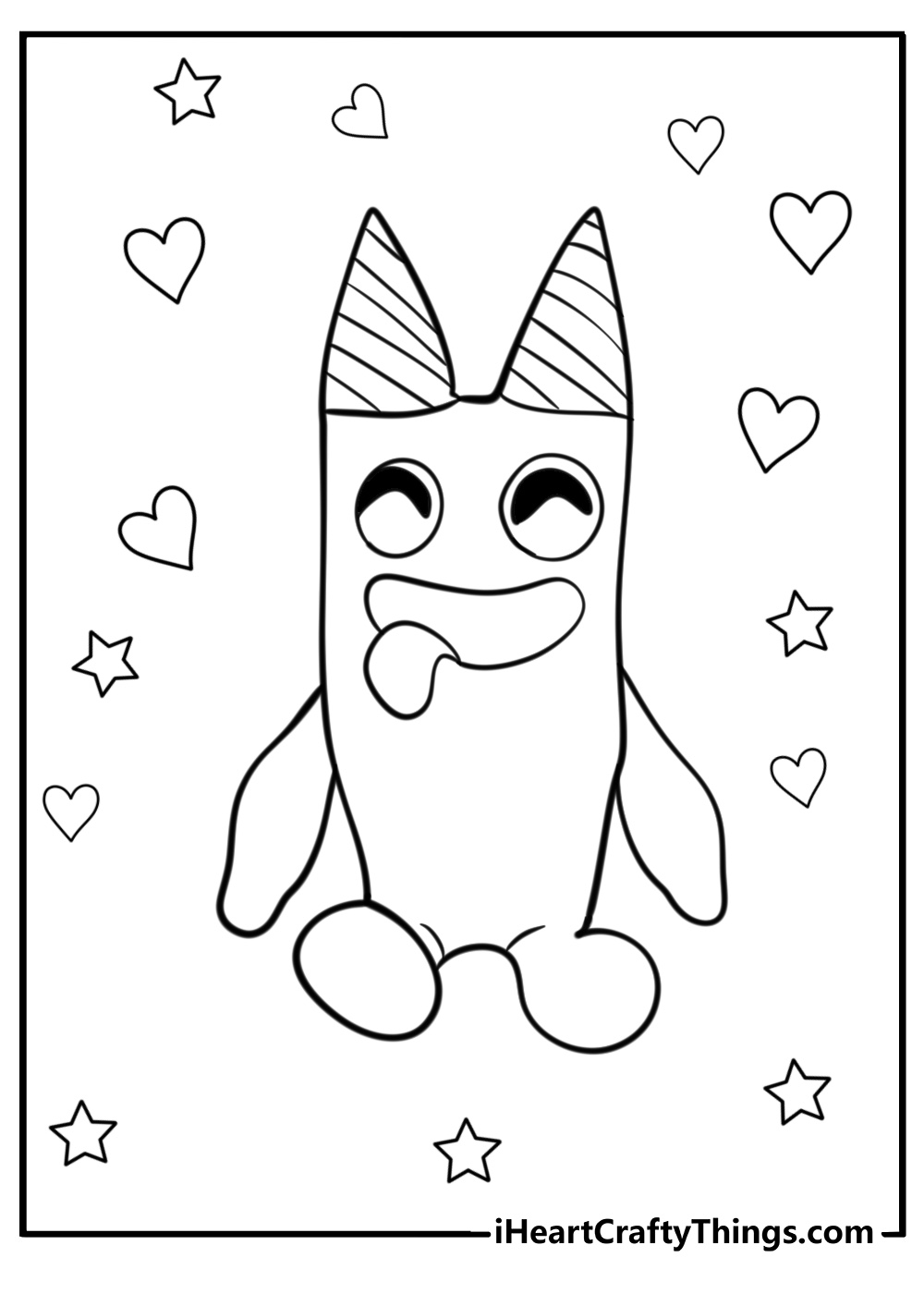 Coloring page garten of ban ban