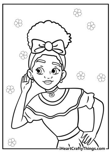 36 New Encanto Coloring Pages (100% Free To Print)