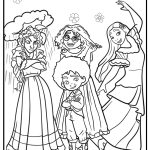 Encanto characters coloring pages