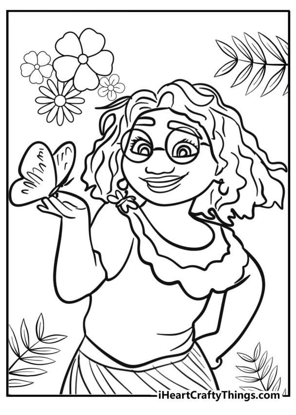 36 New Encanto Coloring Pages (100% Free To Print)