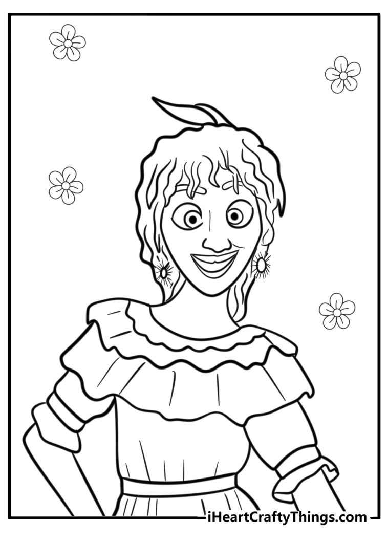36 New Encanto Coloring Pages (100% Free To Print)