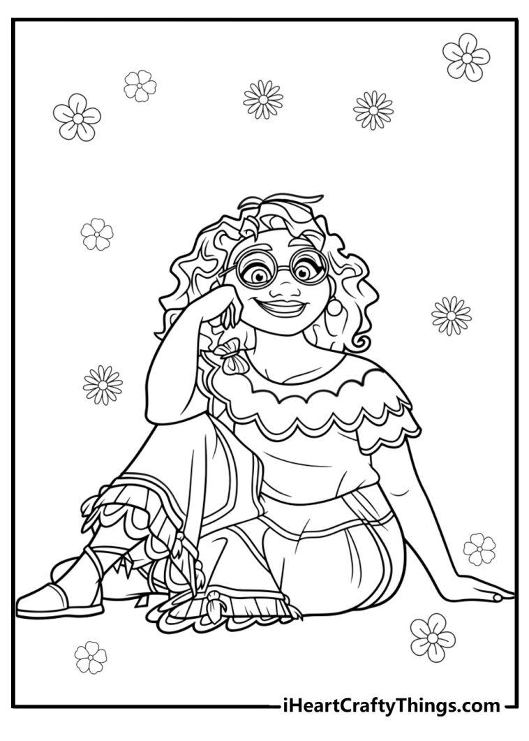 36 New Encanto Coloring Pages (100% Free To Print)