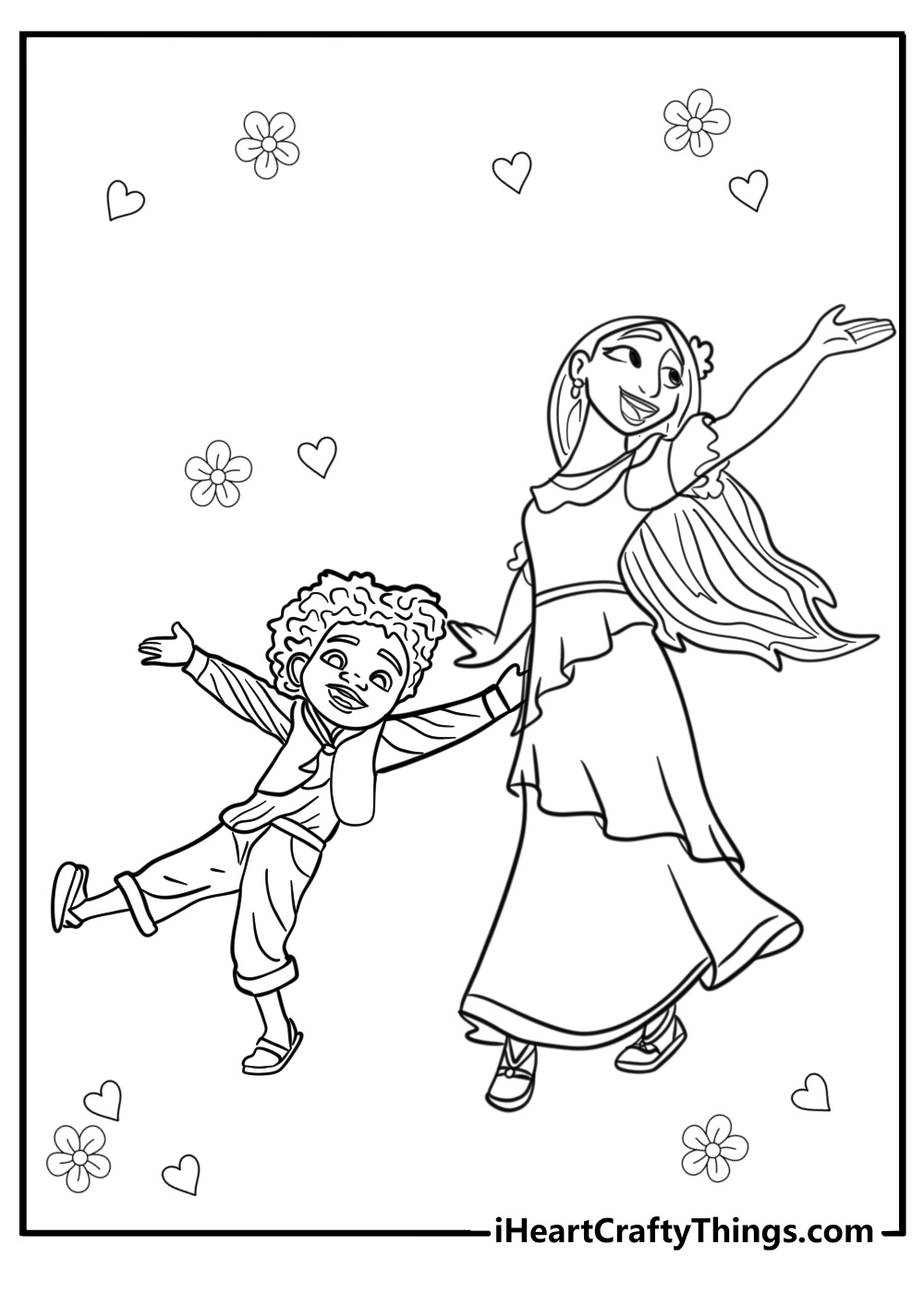 Encanto free coloring pages