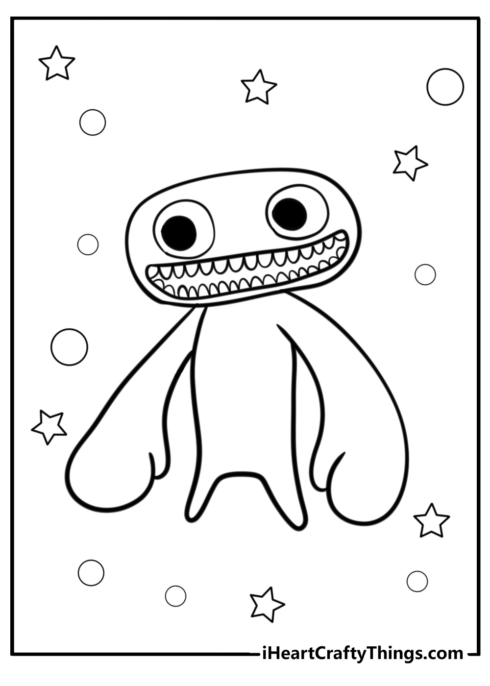 Jumbo josh coloring page