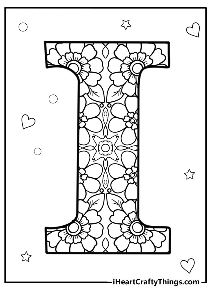 20 Letter I Coloring Pages (Free Printable PDF For Toddlers)