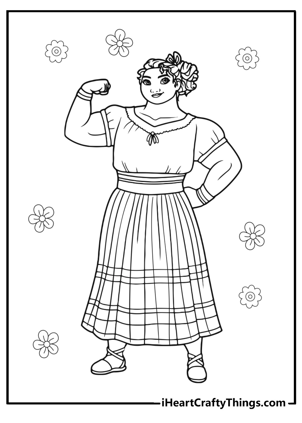 Luisa coloring page