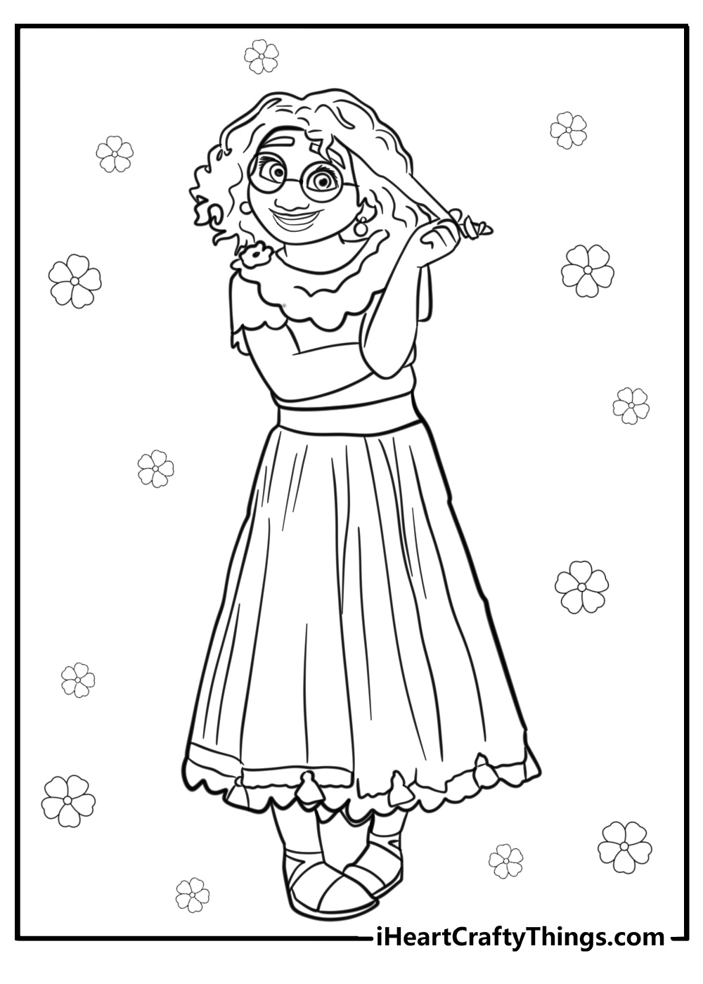 Mirabel coloring page