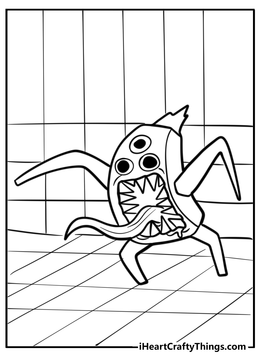 Nab nab coloring page