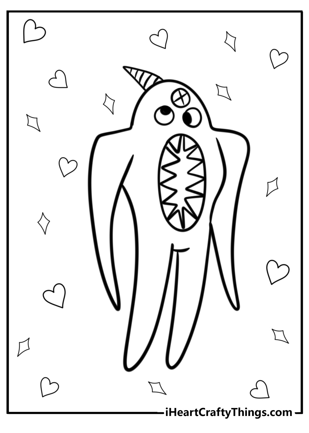 Nabnab coloring page