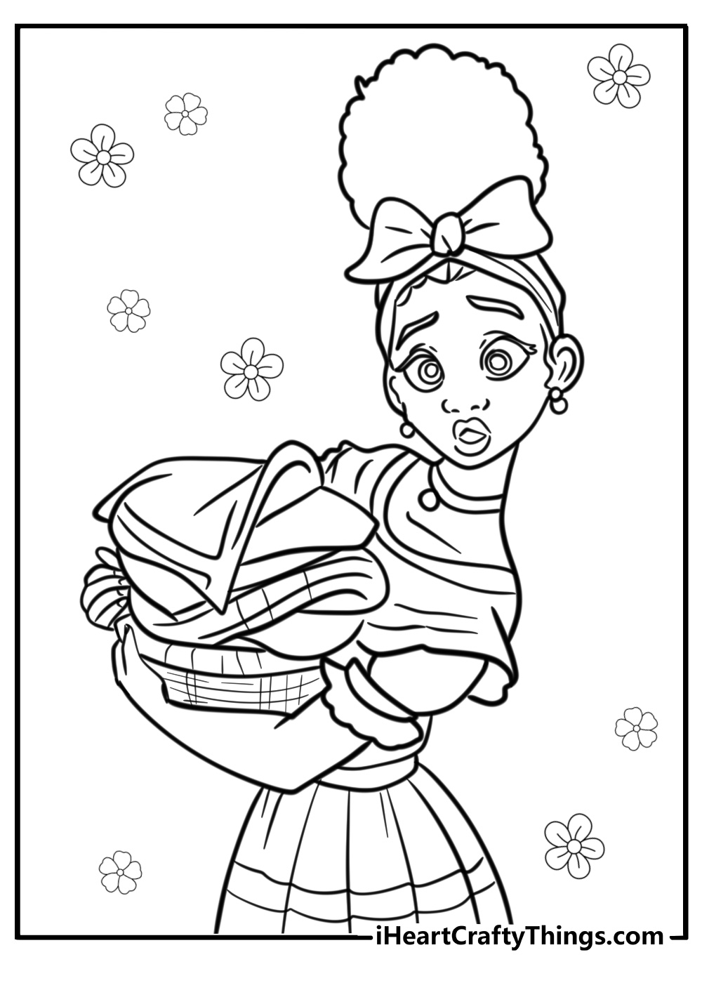 Pepa encanto coloring pages