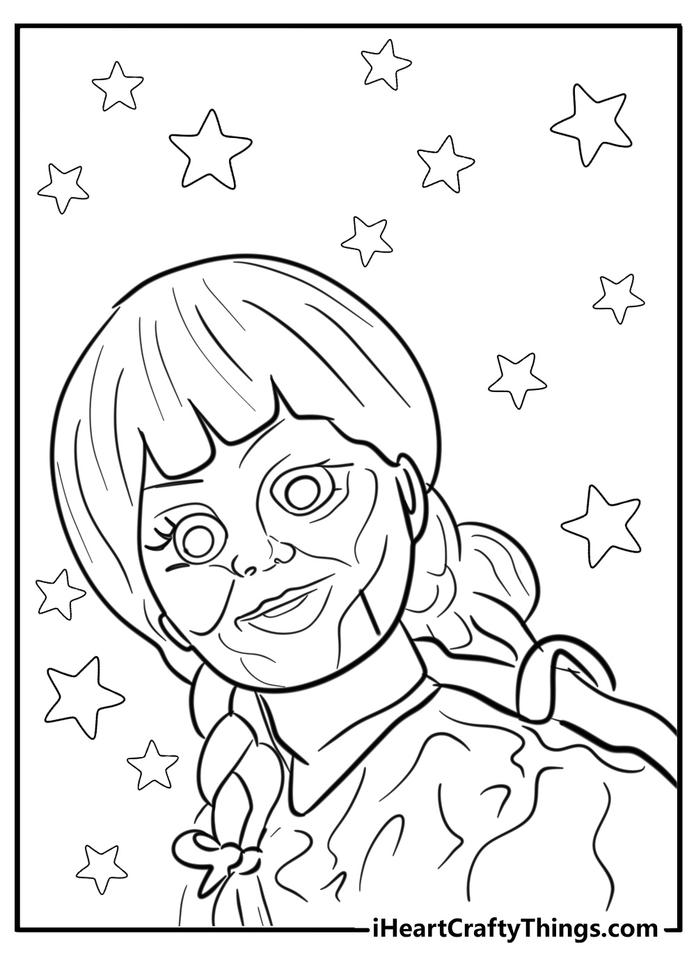 Printable horror coloring pages