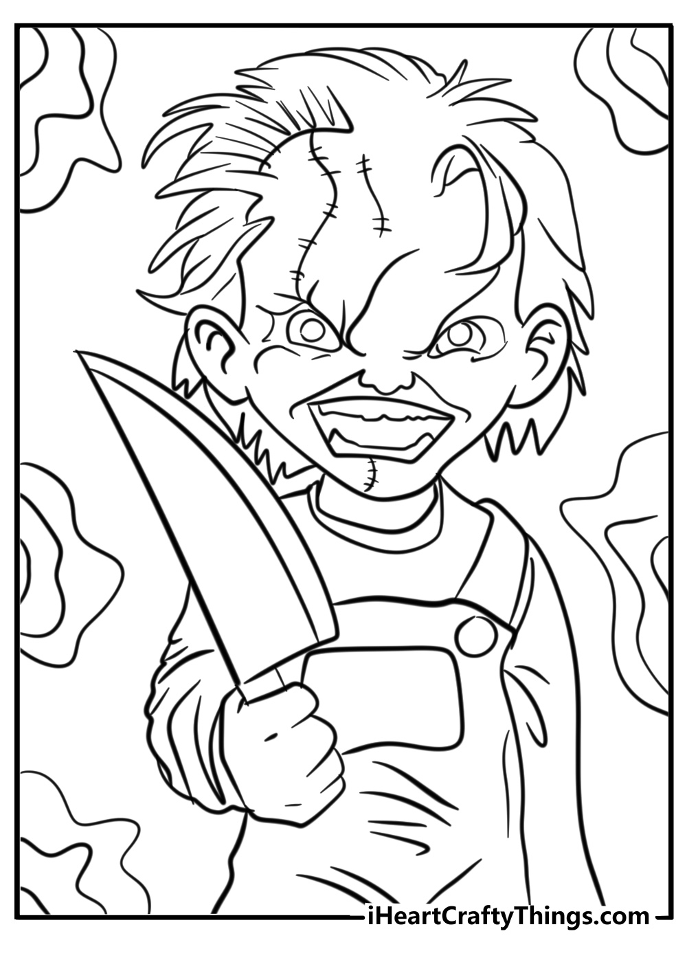 Terrifier coloring pages