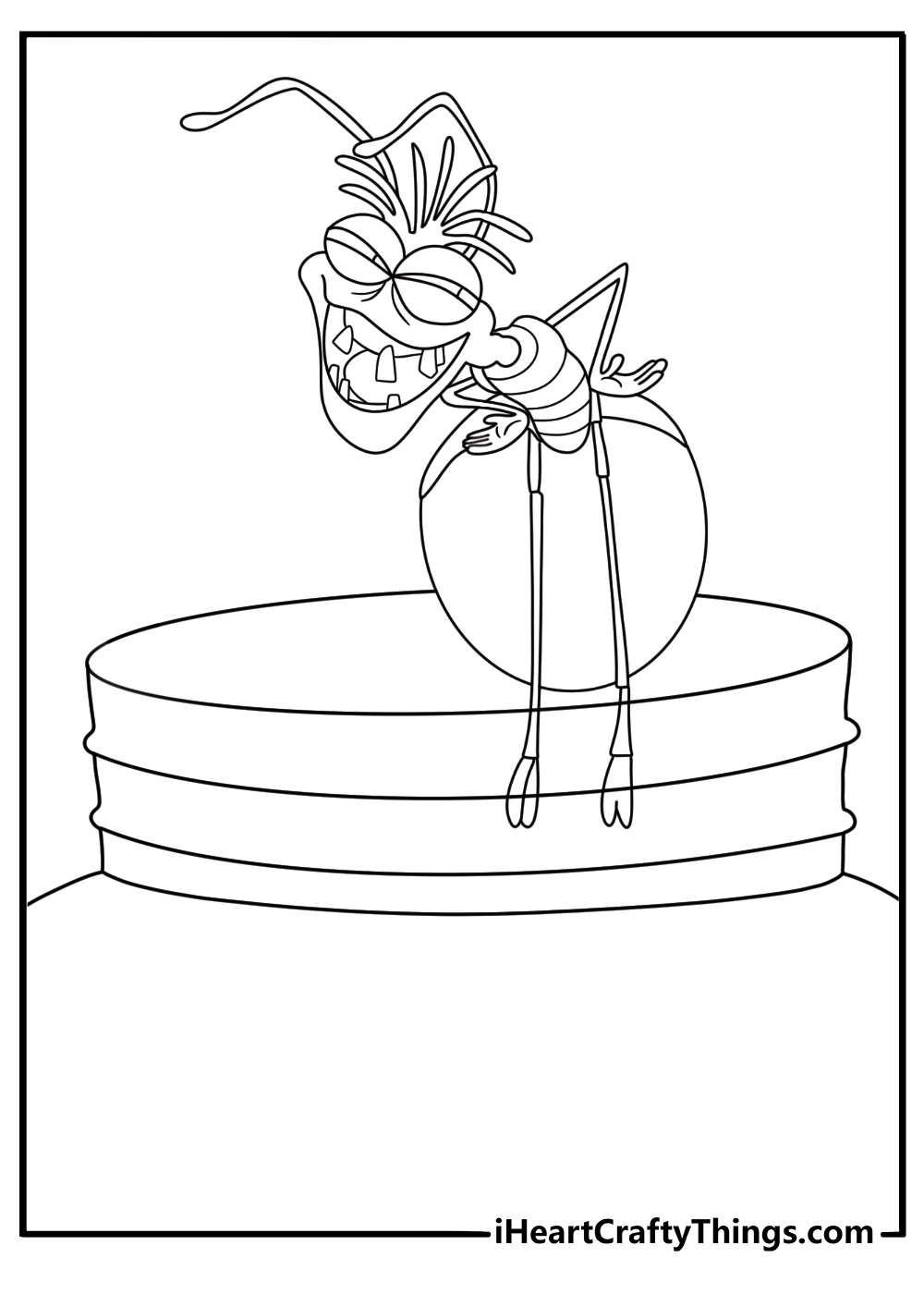 Free Princess and The Frog printable showing Ray beside a jar of fireflies