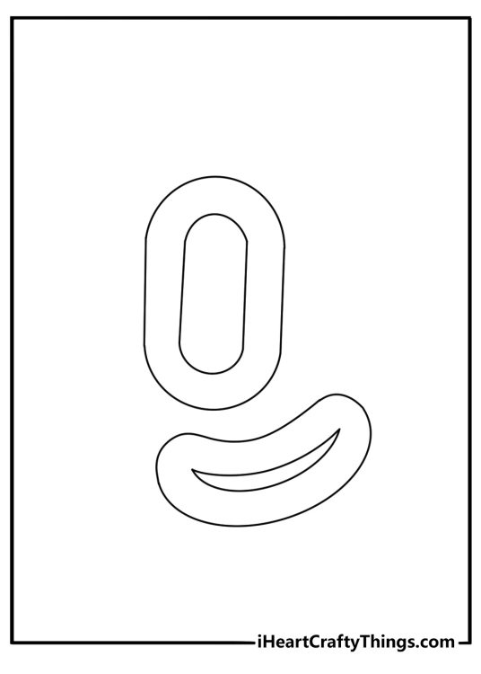 Zero stands beside an empty number line in this simple coloring sheet