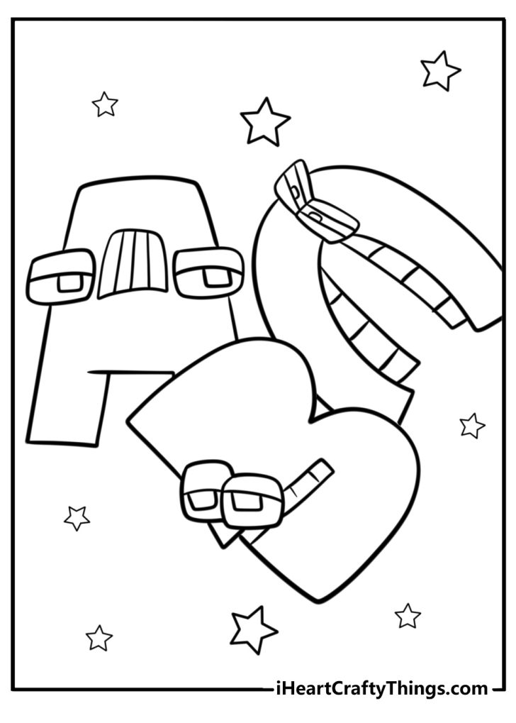 44 New Alphabet Lore Coloring Pages (100% Free To Print)