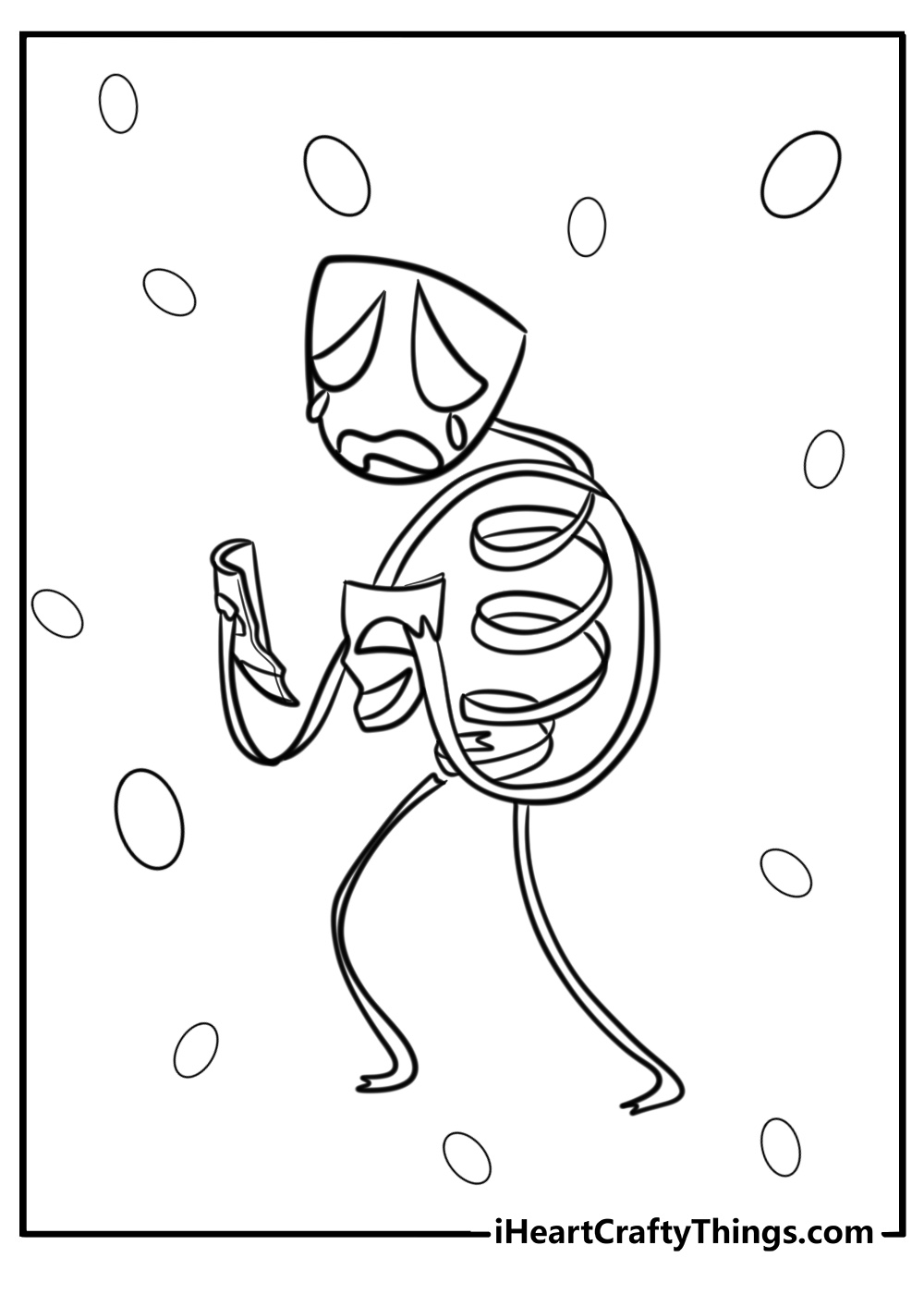 The Amazing Digital Circus Coloring Pages PDF Free