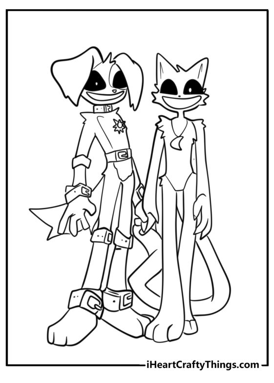 20 New Smiling Critters Coloring Pages (100% Free To Print)