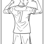 Coloring pages cristiano ronaldo