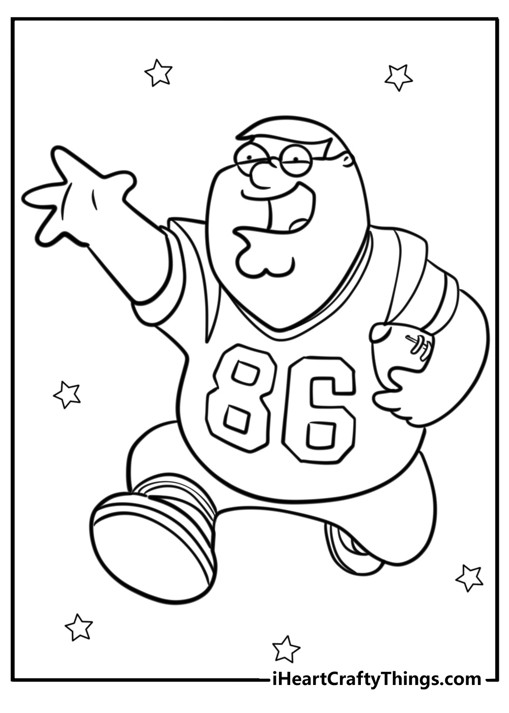 Coloring pages family guy