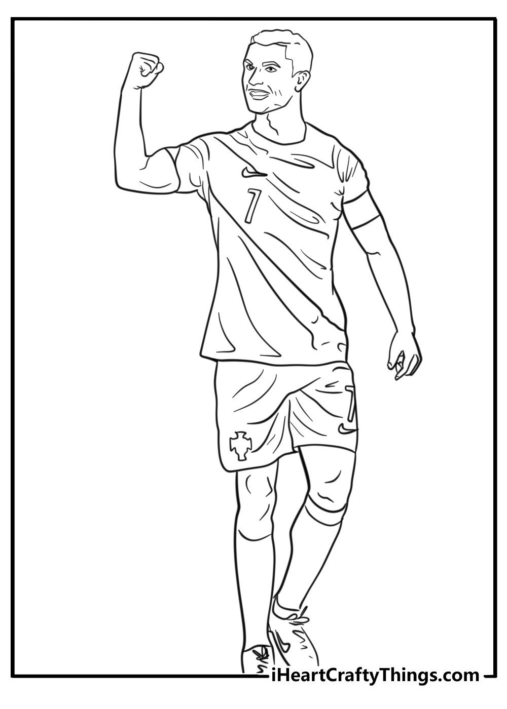 Cristiano ronaldo coloring