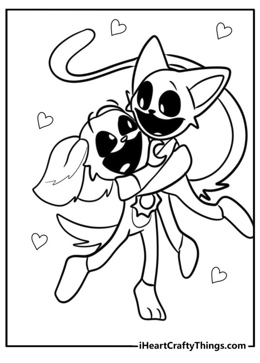 20 Smiling Critters Coloring Pages