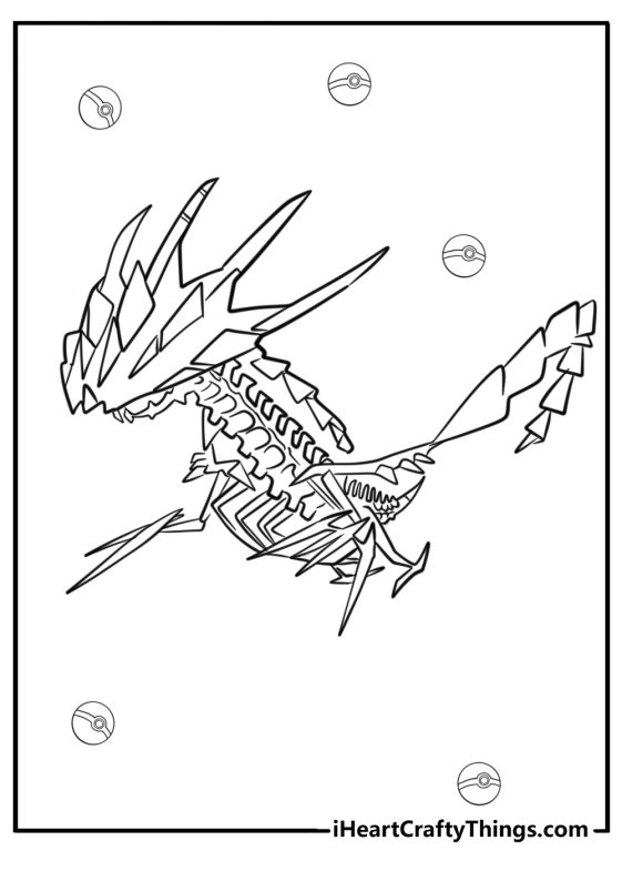 31 New Legendary Pokemon Coloring Pages (100% Free To Print)