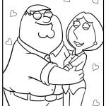 Family guy coloring sheet