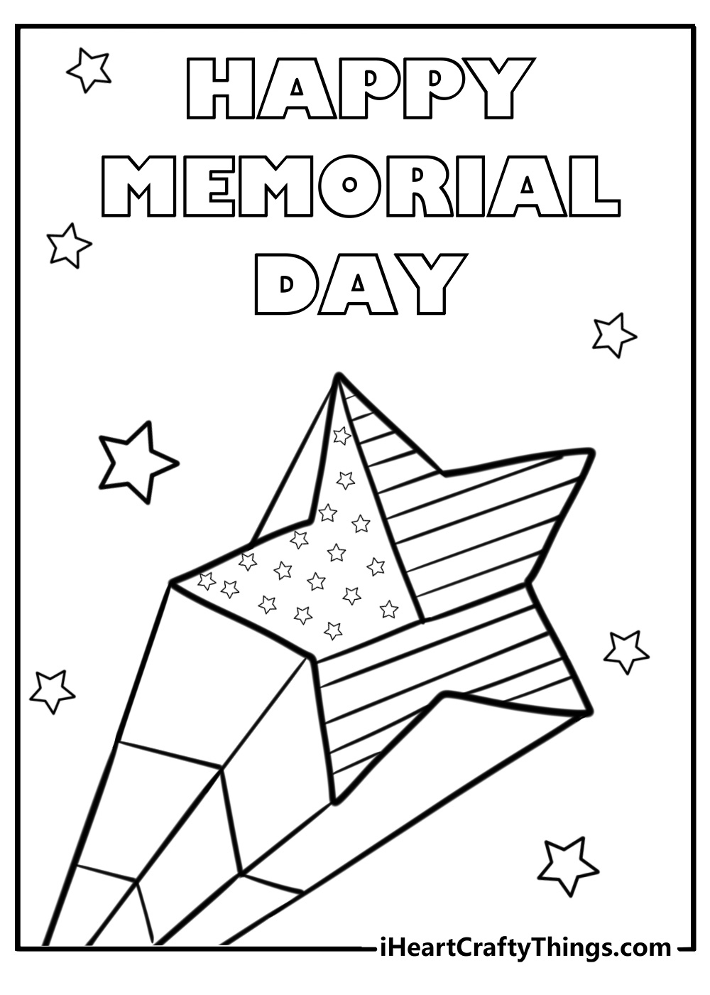 Free memorial day coloring sheets