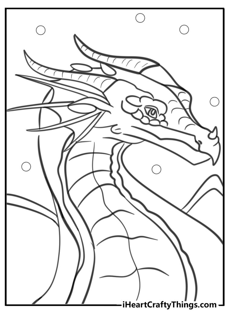 40 Wings Of Fire Coloring Pages 100 Free To Print