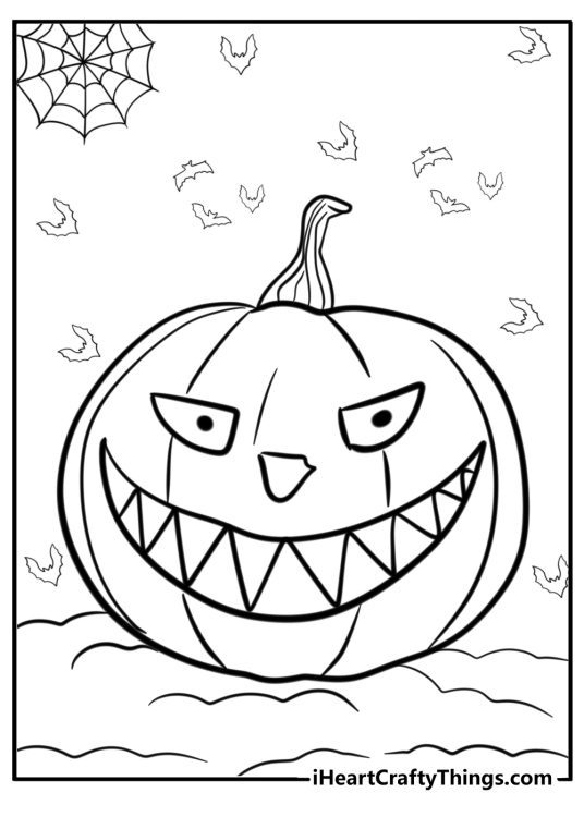 Grinning Jack-o