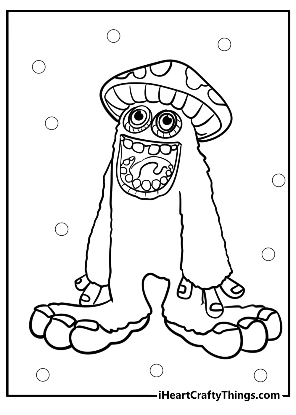 Mammot my singing monsters coloring page