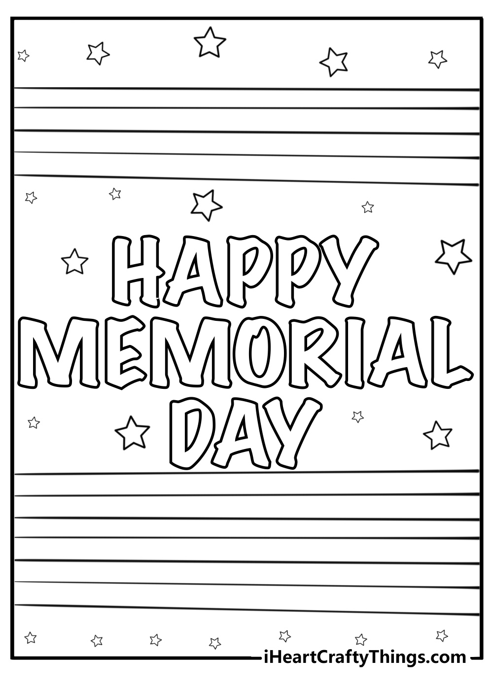 Memorial day coloring pages