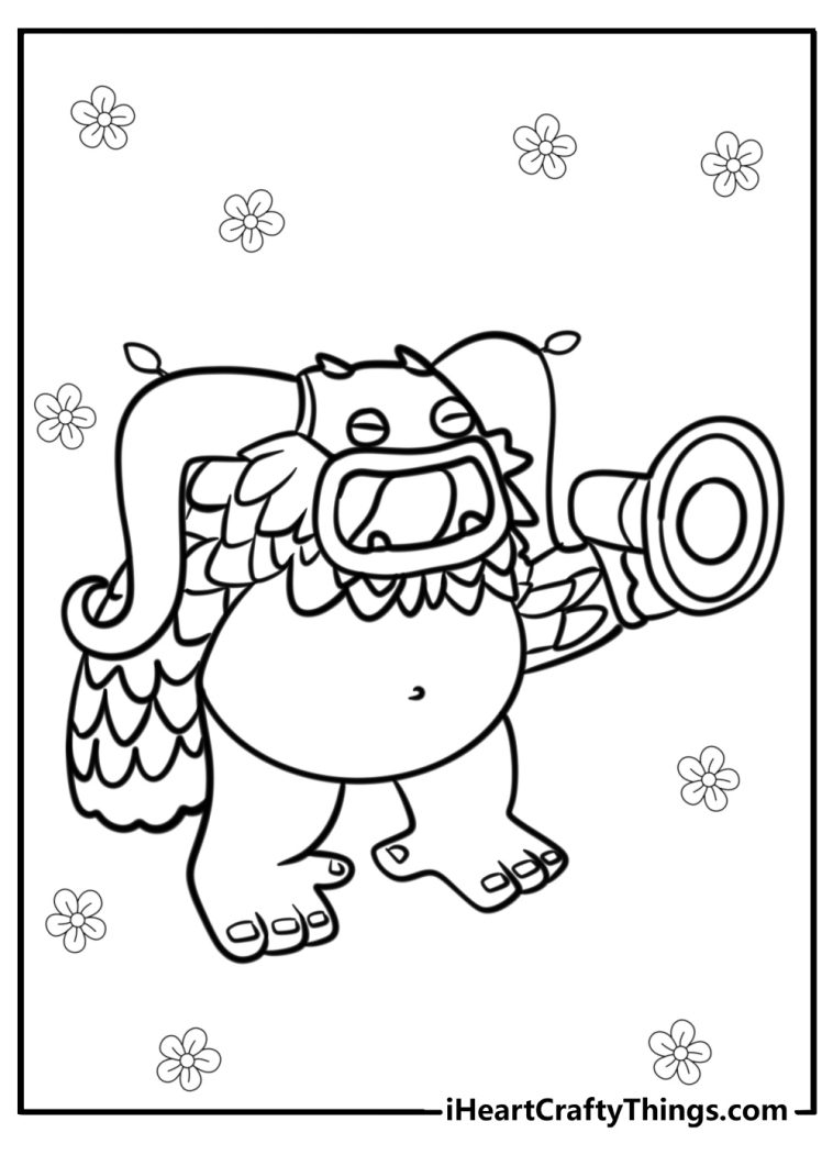 My Singing Monsters Coloring Pages 21 Free Printable Sheets My Singing Monsters Coloring Pages 21 Free Printable Sheets