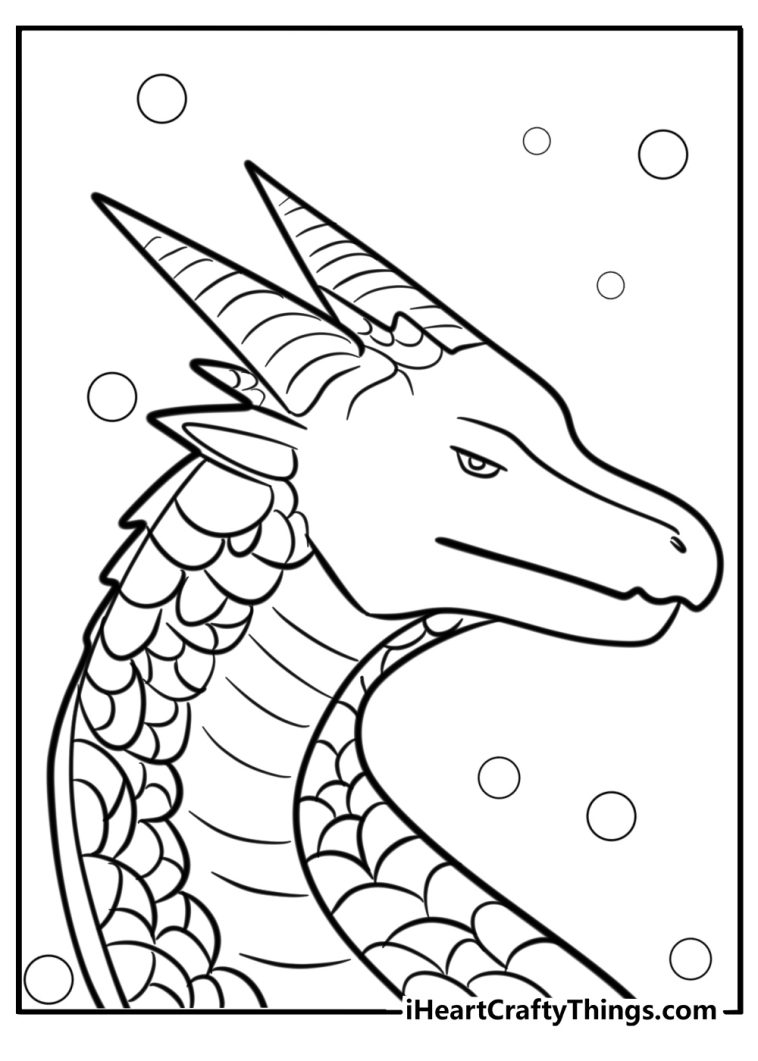 40 Wings Of Fire Coloring Pages (100% Free To Print)