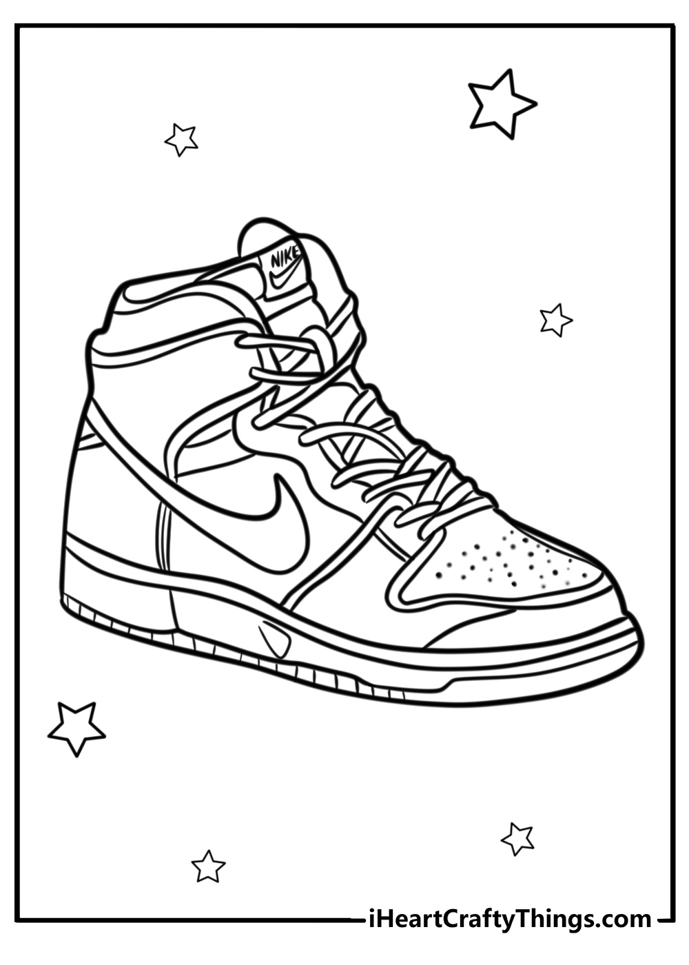 Nike coloring pages