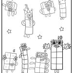 Numberblocks 1-10 printable