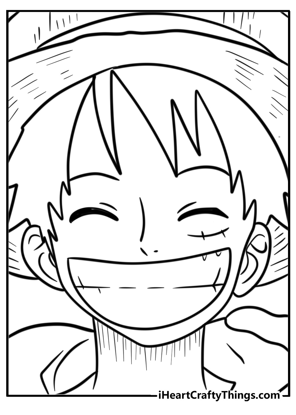 One piece coloring pages free