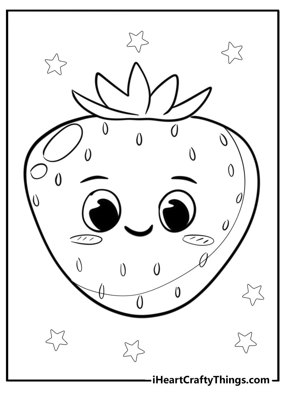 Printable strawberry pictures