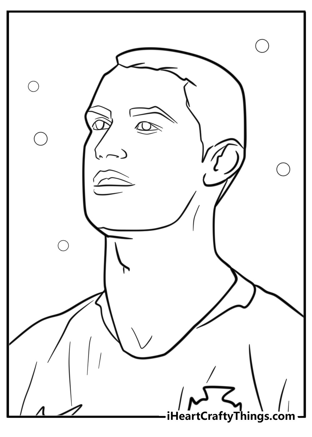 Ronaldo and messi coloring pages