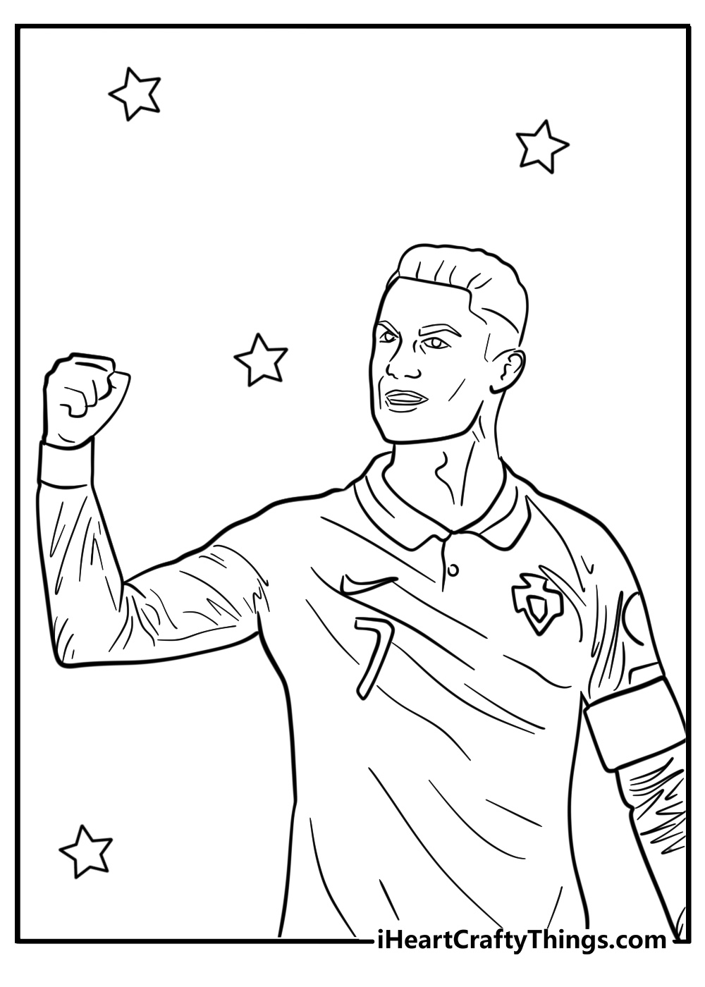 Ronaldo coloring