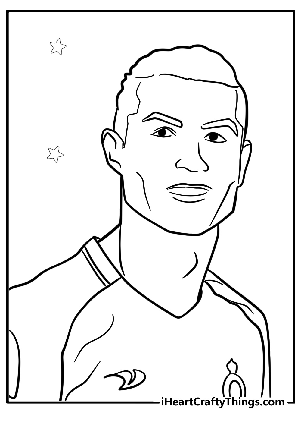 Ronaldo colouring pages al nassr