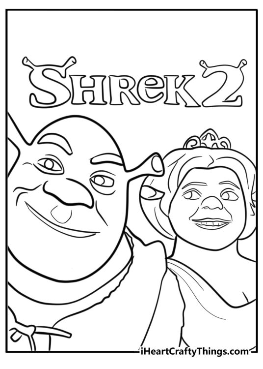 44 Shrek Coloring Pages