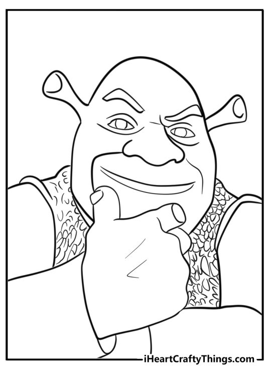 Shrek Coloring Pages